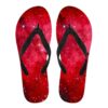 Red Galaxy Flip Flops